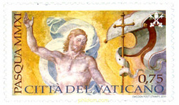 261826 MNH VATICANO 2011 PASCUA - Used Stamps