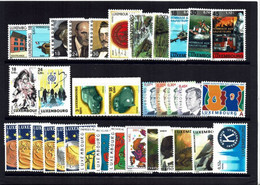 Luxemburg 2001 Kompletter Jahrgang Postfrisch - Années Complètes