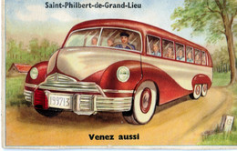 Carte à Système Complète France ( Saint Philbert De Grand-Lieu) Excellent état - Bus & Autocars