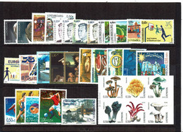 Luxemburg 2004 Kompletter Jahrgang Postfrisch - Volledige Jaargang