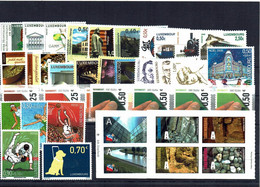 Luxemburg 2005 Kompletter Jahrgang Postfrisch - Full Years