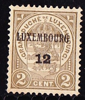 Luxembourg 1912  Prifix Nr. 80 - Preobliterati