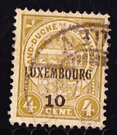 Luxembourg 1910  Prifix Nr. 69 Gestempeld - Voorafgestempeld