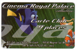 FRANCE CARTE CINEMA ROYAL PALACE NOGENT SUR MARNE - Bioscoopkaarten