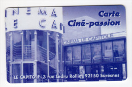 FRANCE CARTE CINEMA LE CAPITOLE à SURESNES - Entradas De Cine