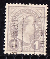 Luxembourg 1906  Prifix Nr. 27B Misvormde 9 - Precancels