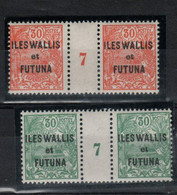 Iles Wallis Et Futuna  _2 Millésimes (1917) N°23+40 - Other & Unclassified