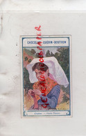 87- CHALUS- CHROMO FEMME BARBICHET TRICOTTEUSE -TRICOT CHOCOLAT GUERIN BOUTRON PARIS - Guérin-Boutron
