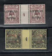 Iles Wallis Et Futuna  _2 Millésimes (1914) N°2+10 - Other & Unclassified