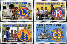 366618 MNH TURKS Y CAICOS 1980 ORGANIZACIONES INTERNACIONALES - Turks And Caicos