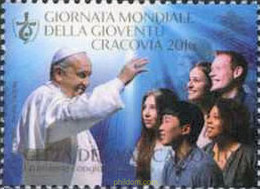 366647 MNH VATICANO 2016 DIA MUNDIAL DE LA JUVENTUD - Usados