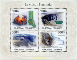 367437 MNH COMORES 2009 VOLCAN KARTHALA - Volcans