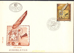 535413 MNH YUGOSLAVIA 1989 DIA DEL SELLO - Collections, Lots & Séries