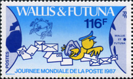 368589 MNH WALLIS Y FUTUNA 1987 DIA MUNDIAL DEL CORREO - Oblitérés