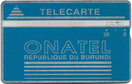 Burundi - Onatel - L&G - Blue Logo - 406A - 06.1994, 20U, 30.000ex, Used - Burundi