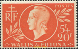 371578 MNH WALLIS Y FUTUNA 1944 EFIGIE - Usados