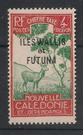 WALLIS ET FUTUNA - 1930 - Taxe TT N°Yv. 12 - 4c Rouge Et Vert - Neuf Luxe ** / MNH / Postfrisch - Portomarken