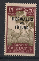 WALLIS ET FUTUNA - 1930 - Taxe TT N°Yv. 16 - 20c Brun - Neuf Luxe ** / MNH / Postfrisch - Impuestos