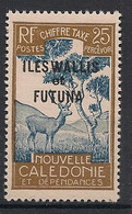 WALLIS ET FUTUNA - 1930 - Taxe TT N°Yv. 17 - 25c Brun-olive - Neuf Luxe ** / MNH / Postfrisch - Strafport