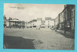 * Roeselare - Roulers (West Vlaanderen) * (SAIA, Bibliothèques Des Gares) Grand'Place, Grote Markt, Kiosque, Kiosk - Roeselare