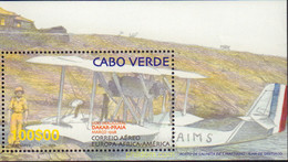 571956 MNH CABO VERDE 2003 INAUGURACIO DEL VUELO DAKAR - PRAGAR - Cap Vert