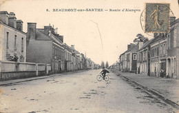 Beaumont Sur Sarthe           72         Route D'Alençon      N° 8    (voir Scan) - Beaumont Sur Sarthe