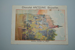 Carte Chocolat Antoine/Chateau Walzin - Schokolade