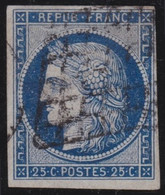 France   .  Y&T    .    4  (2 Scans)      O     .      Oblitéré - 1849-1850 Cérès