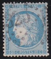 France   .  Y&T    .    37     .      O     .      Oblitéré - 1870 Beleg Van Parijs