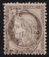 France   .  Y&T    .     56    .      O     .      Oblitéré - 1871-1875 Ceres