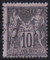 France   .  Y&T    .     103    .      O     .      Oblitéré - 1898-1900 Sage (Tipo III)