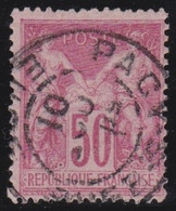 France   .  Y&T    .     104     .      O     .      Oblitéré - 1898-1900 Sage (Tipo III)