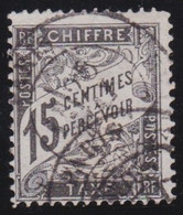 France    .  Y&T    .      Taxe  16       .      O     .      Oblitéré - 1859-1959 Usati