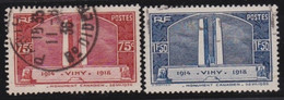 France    .  Y&T    .      316/317        .     O       .    Oblitéré - Used Stamps