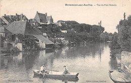 Beaumont Sur Sarthe           72         Vue Du Pont Romain    (voir Scan) - Beaumont Sur Sarthe