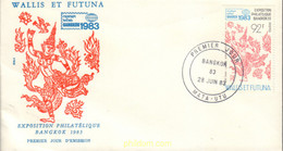 574267 MNH WALLIS Y FUTUNA 1983 EXPOSICION FILATELICA INTERNACIONAL-BANGKOK-1983 - Usati