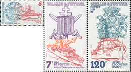 574649 MNH WALLIS Y FUTUNA 1986 BARCOS DE GUERRA - Gebraucht