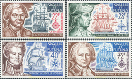 575553 MNH WALLIS Y FUTUNA 1973 VELEROS Y NAVAGANTES - Oblitérés