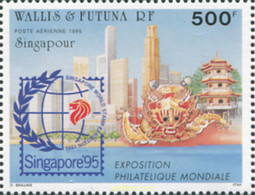 575698 MNH WALLIS Y FUTUNA 1995 EXPOSICION FILATELICA INTERNACIONAL - SINGAPUR-95 - Gebruikt