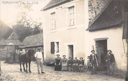 Beaumont Sur Sarthe           72        Ferme 'Le Moulin'  Famille .  Carte Photo     (voir Scan) - Beaumont Sur Sarthe