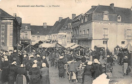 Beaumont Sur Sarthe           72        Le Marché      (voir Scan) - Beaumont Sur Sarthe