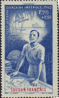 578636 MNH SUDAN FRANCES 1942 QUINCENA IMPEERIAL - Autres & Non Classés