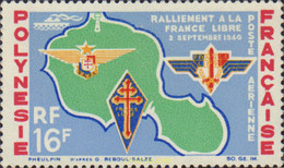 580243 MNH POLINESIA FRANCESA 1964 FRANCIA LIBRE - Used Stamps