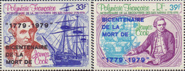 581132 MNH POLINESIA FRANCESA 1979 BICENTENARIO DE LA MUERTE DE JAMES COOK - Used Stamps