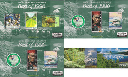 621780 MNH NUEVA ZELANDA 1996 BEST OF 1996 - Variétés Et Curiosités