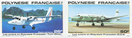 603438 MNH POLINESIA FRANCESA 1980 LOS AVIONES EN LA POLINESIA FRANCESA - Oblitérés