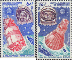 584098 MNH NUEVA CALEDONIA 1981 ASTRONAUTAS - Used Stamps