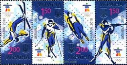 297703 MNH UCRANIA 2010 21 JUEGOS OLIMPICOS INVIERNO VANCOUVER 2010 - Inverno2010: Vancouver