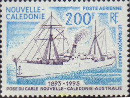 584437 MNH NUEVA CALEDONIA 1993 INSTALACION DEL CABLE SUBMARINO NUEVA CALEDONIA-AUSTRALIA - Usados