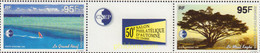 584464 MNH NUEVA CALEDONIA 1996 50 SALON FILATELICO AUTONOMO - Used Stamps